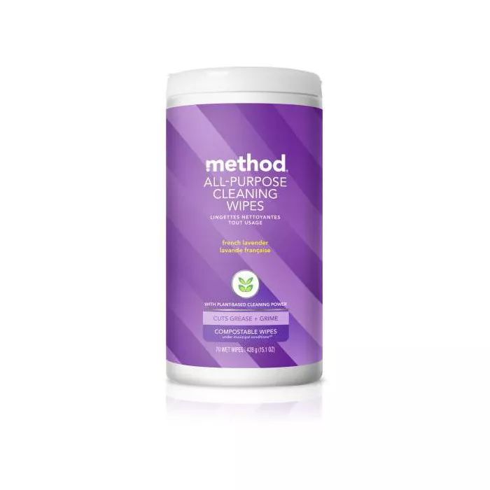 Method All Purpose Wipes Lavender - 70ct | Target