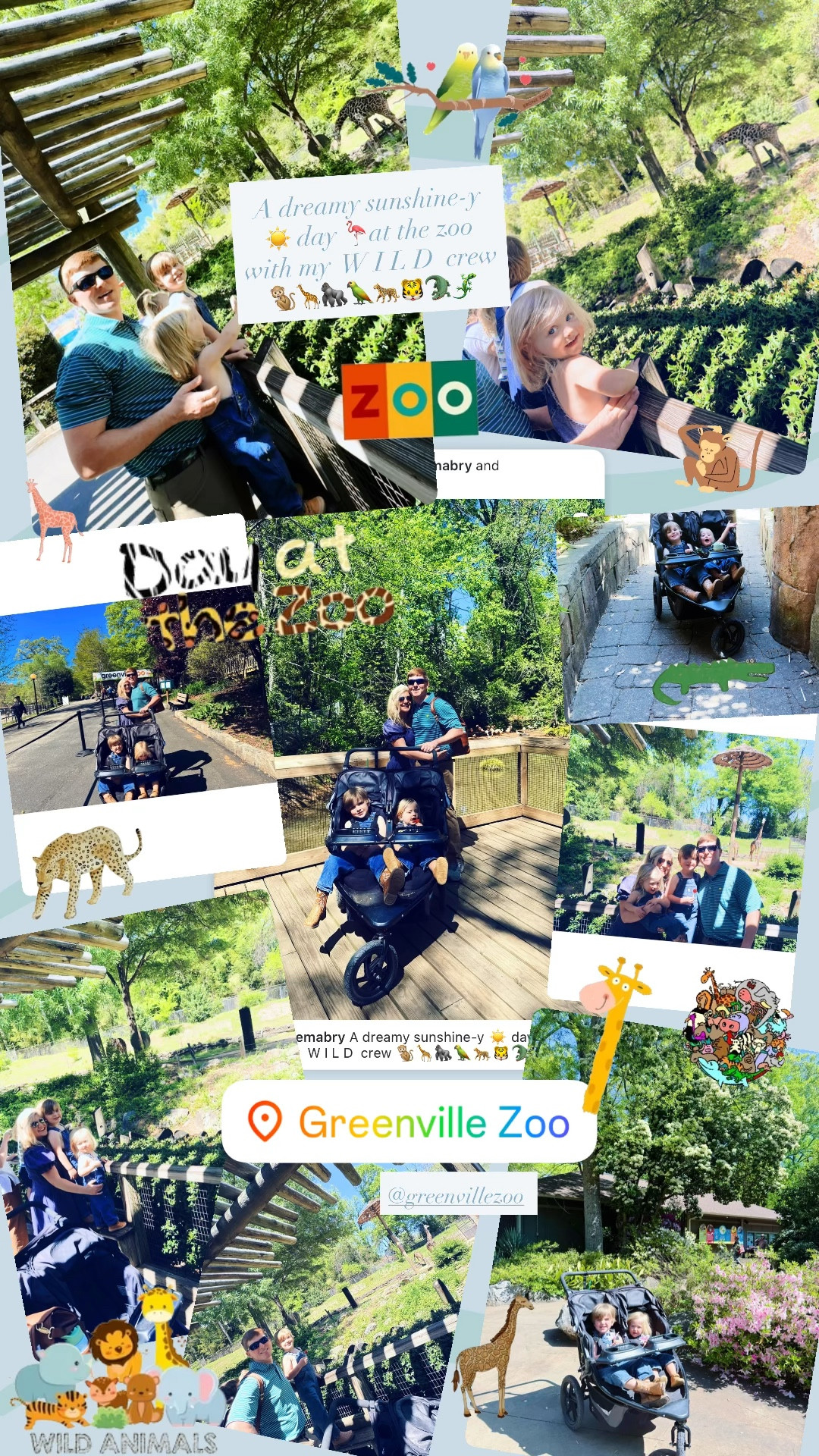 A dreamy sunshine-y ☀️ day 🦩at the zoo with my  W I L D  crew 🐒🦒🦍🦜🐆🐯🐊🦎

#LTKmomlife #LTKKids