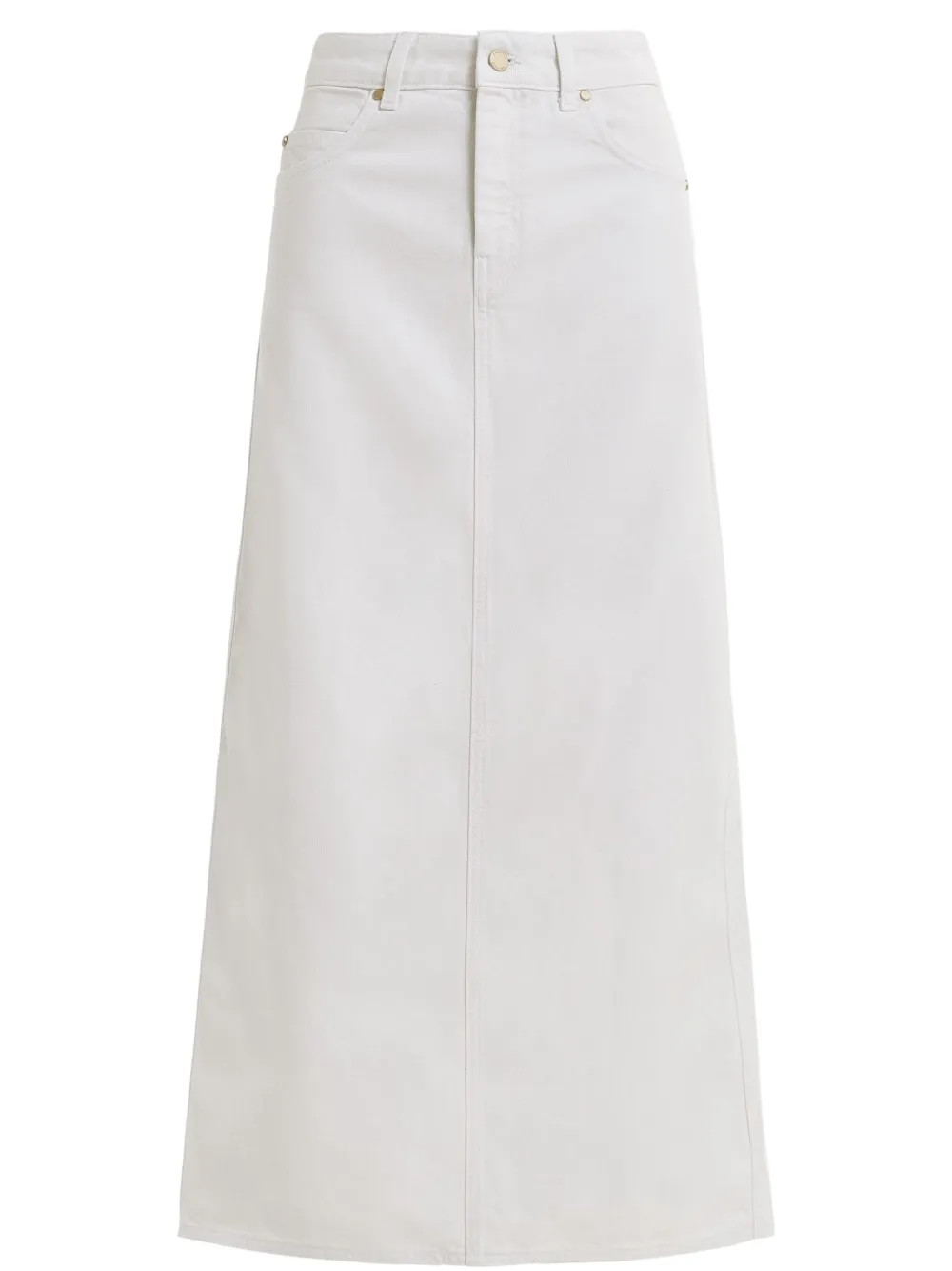 Essentiel Antwerp Hobbit Midi Skirt | White | FARFETCH | Farfetch Global