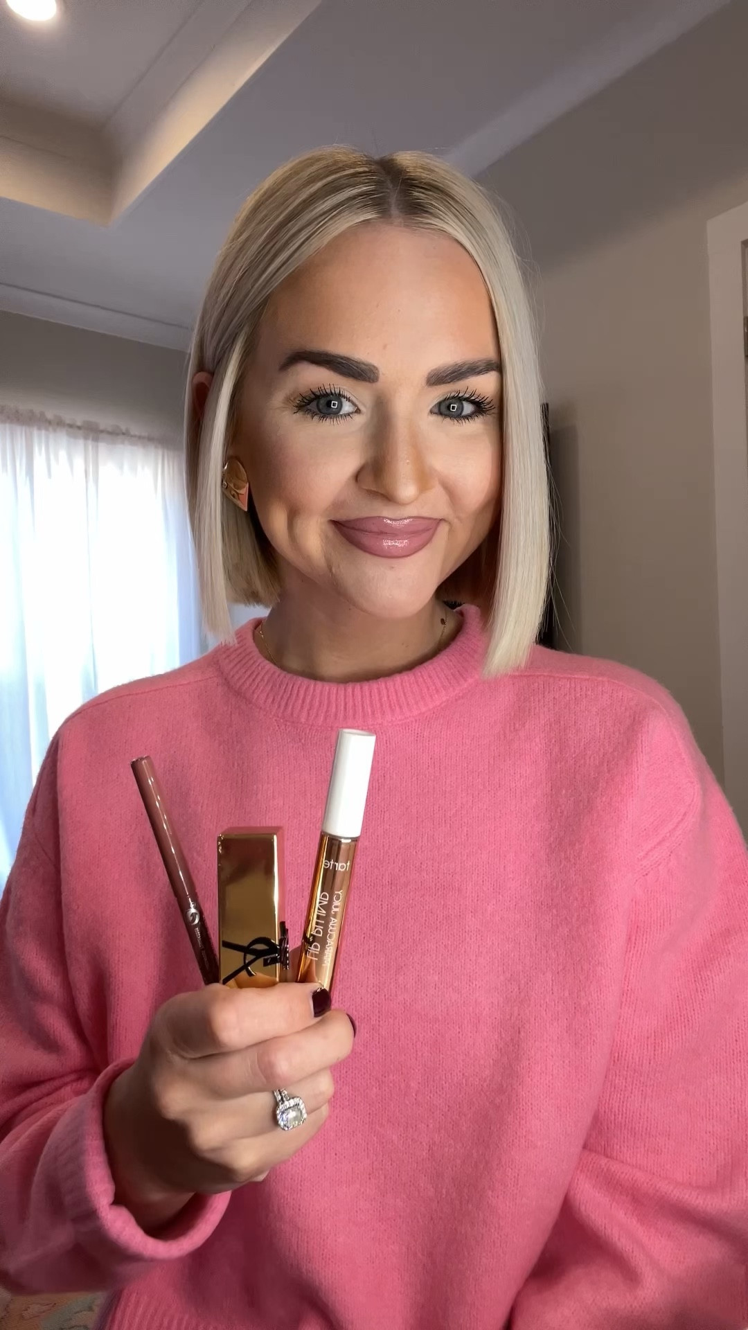 the perfect pink nude lip combo 
Lipstick: N14
Lipgloss: Cherry Blossom 
Lipliner: Mauve 

Up to 20% off with code SAVINGS (login to your Sephora account)

Nude lipstick / nude lipstick combo / makeup tutorial

#LTKSaleAlert #LTKVideo #LTKBeauty