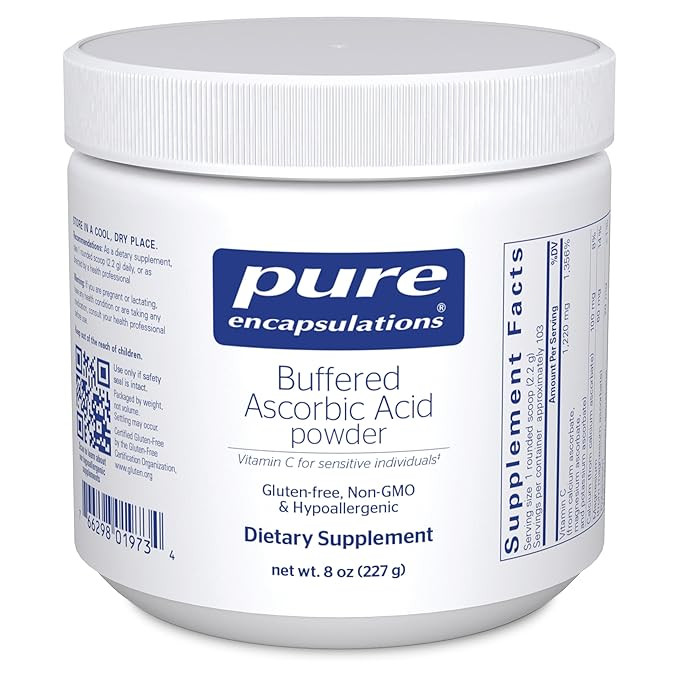 Pure Encapsulations Buffered Ascorbic Acid Powder | Vitamin C Supplement for Sensitive Individual... | Amazon (US)