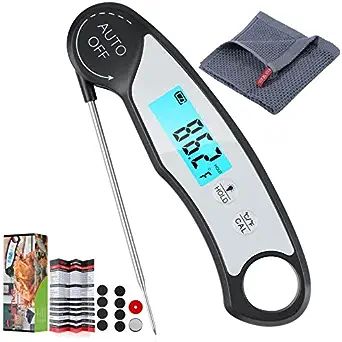 Listime Digital Meat Thermometer Gift Set Edition：Ultra Fast，Waterproof Food Thermometer with... | Amazon (US)