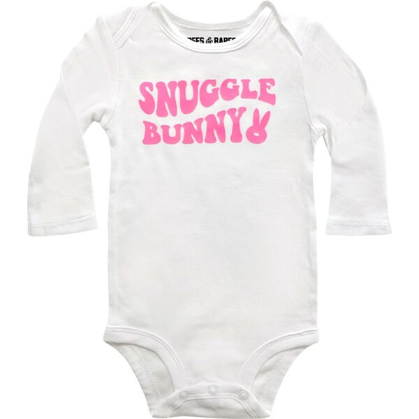 Snuggle Bunny Onesie, Pink | Maisonette