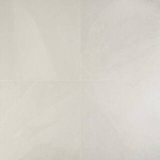 Copley Bianco 24 in. x 24 in. Matte Porcelain Floor and Wall Tile (11.62 Sq. Ft. / Case) | The Home Depot
