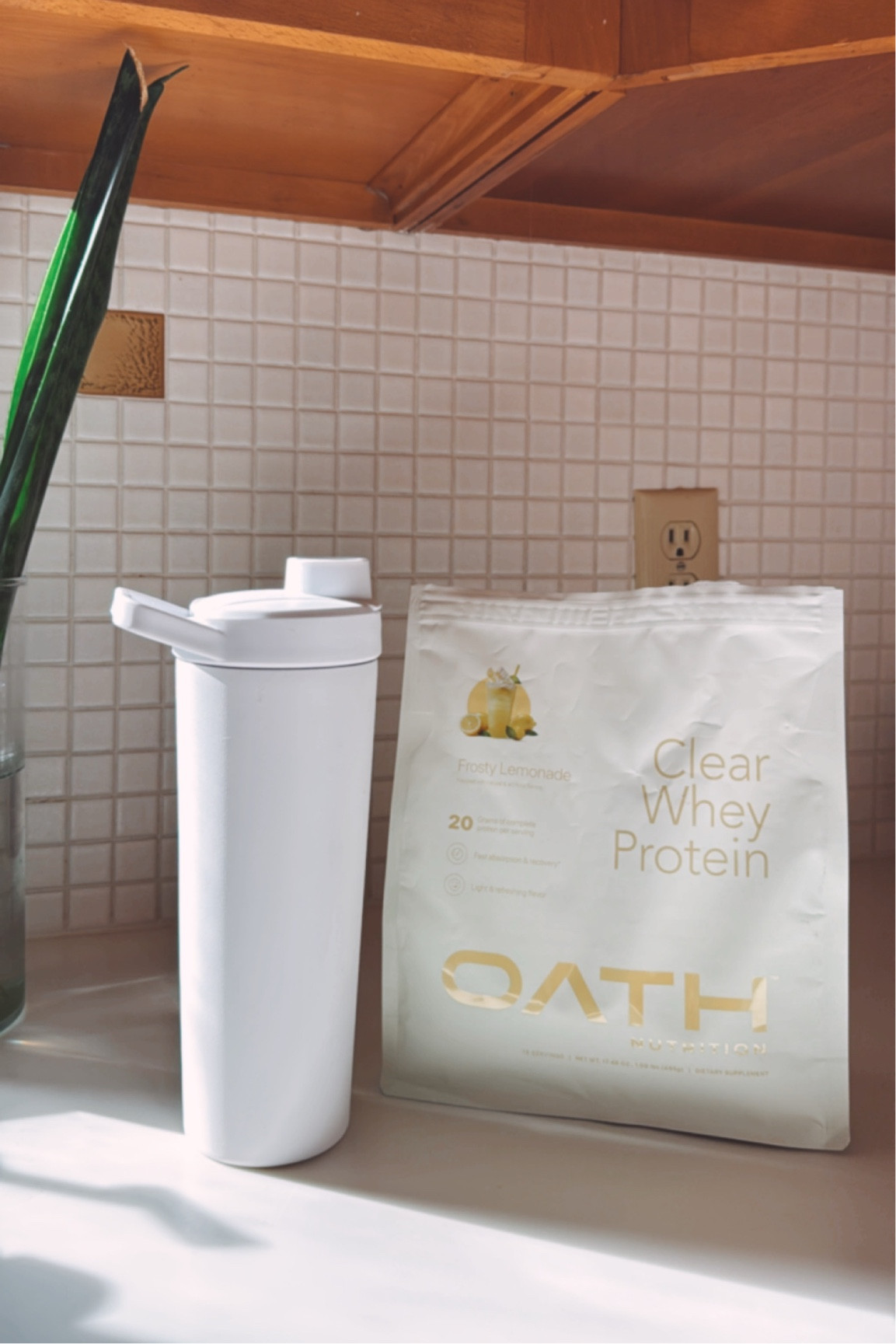 🍋 this clear whey protein powder literally tastes like lemonade & i LOVE it! 20g of protein while giving that fruity kick 

i was a little hesitant to give it a try but im so glad i am. hitting my protein goals is so important & since i dont eat a lot of meat, i love finding tasty ways to supplement getting extra protein in 🍋

#LTKFitness #LTKActive #LTKHome