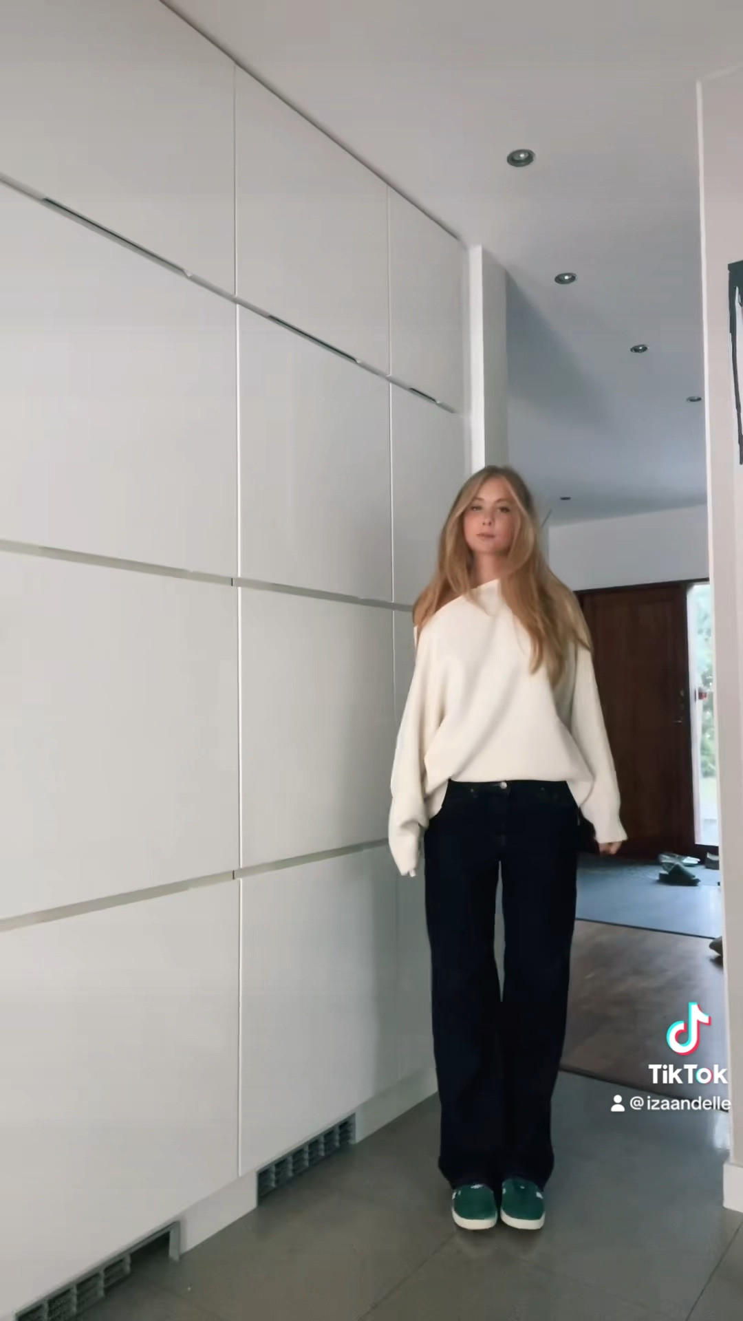 Cream knitted off the shoulder jumper, straight black jeans, green adidas gazelle’s, Uniqlo, traditional pieces 

#LTKeurope #LTKstyletip #LTKSeasonal