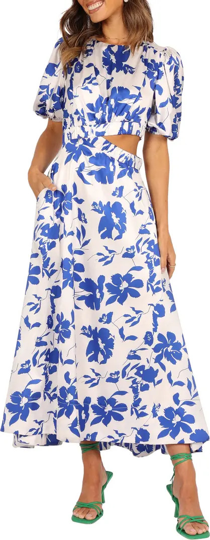 Aminah Puff Sleeve Maxi Dress | Nordstrom