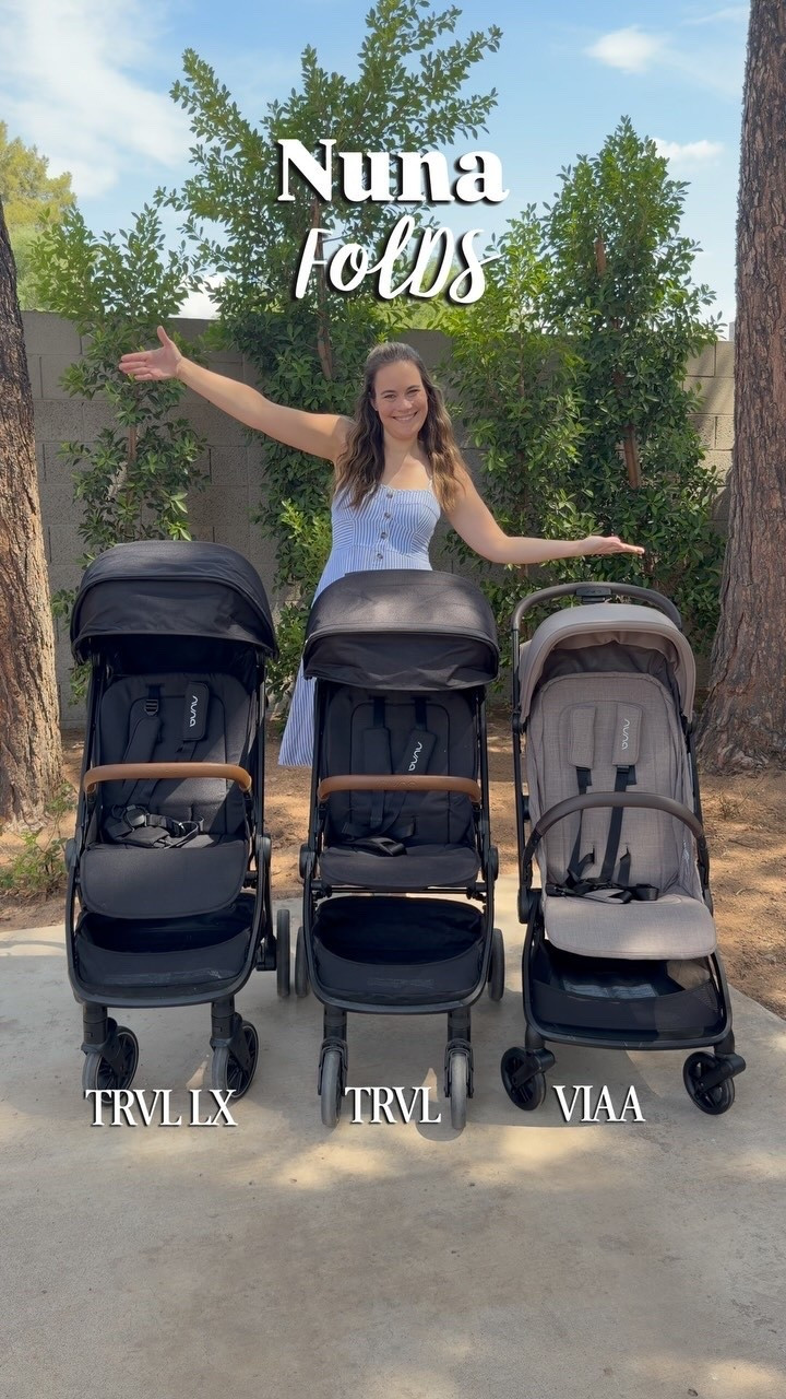 Folding all of Nuna’s Travel Strollers! 

Should I do a full comparison of the Nuna TRVL, TRVL LX, and VIAA travel strollers? 👇🏼👇🏼👇🏼

#LTKTravel #LTKmomlife #LTKKids