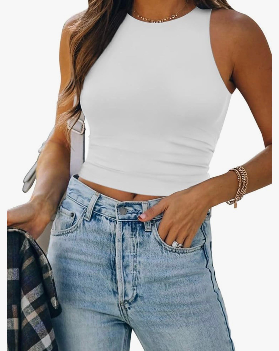 Womens Double Lined Crop Tank Tops Casual Basic Shirts Sleeveless Workout Tops Cute Summer Clothes Teen Girls

#LTKActive #LTKSeasonal #LTKSaleAlert