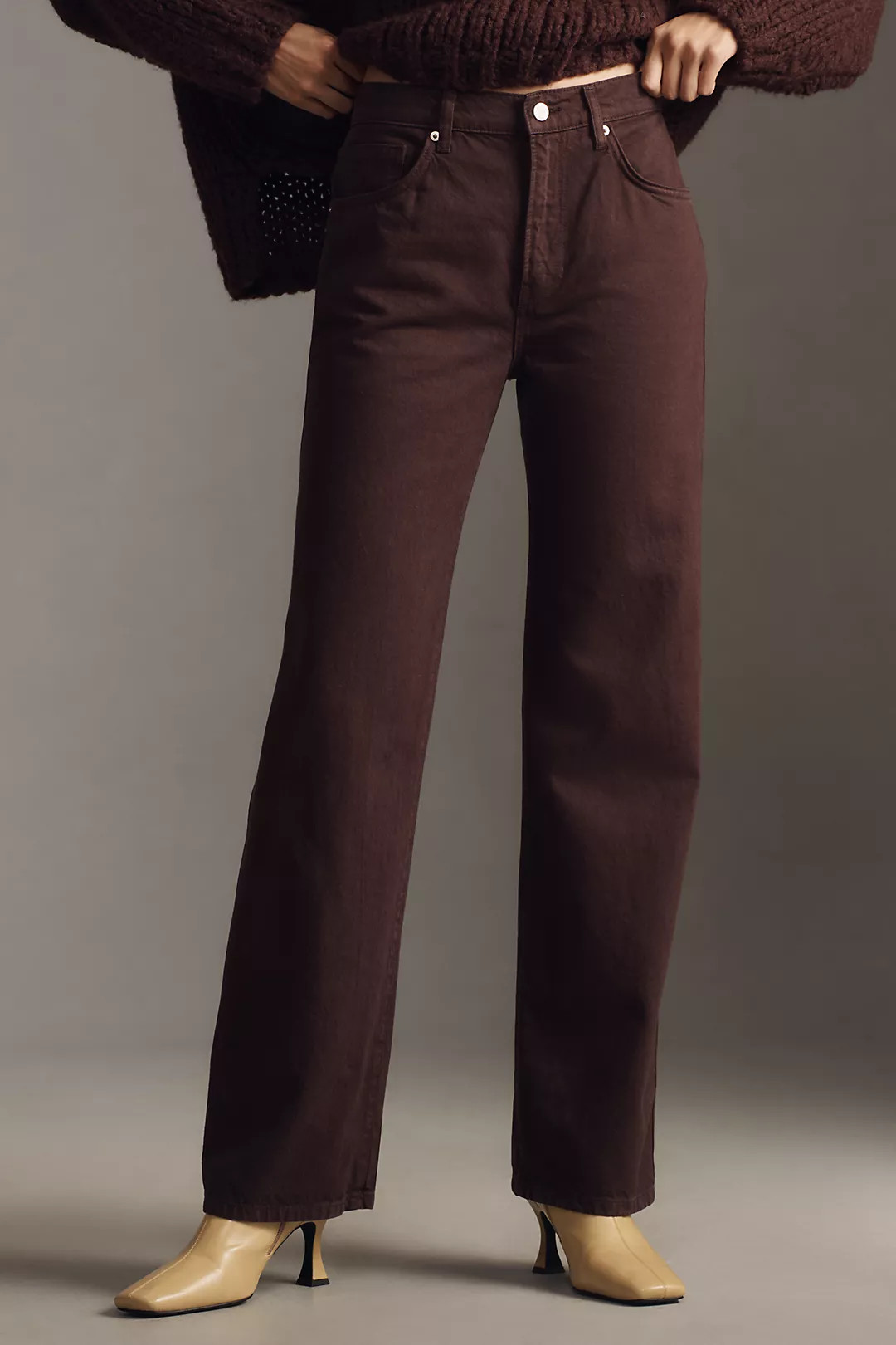 Reformation Val 90s Mid-Rise Straight-Leg Jeans | Anthropologie (US)