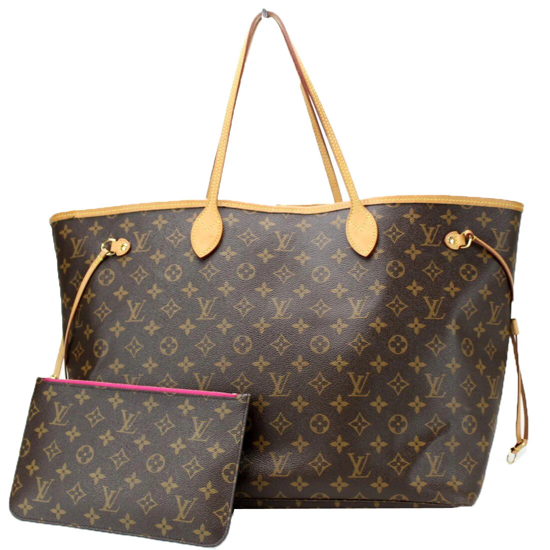 Neverfull GM W/ Pochette Monogram (PL1) | Keeks Designer Handbags