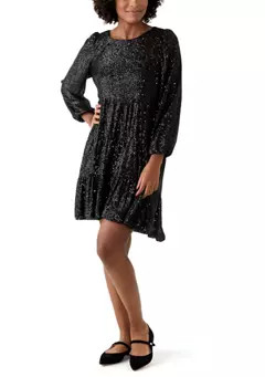 Crown & Ivy™ Women's Sequin Dress | Belk