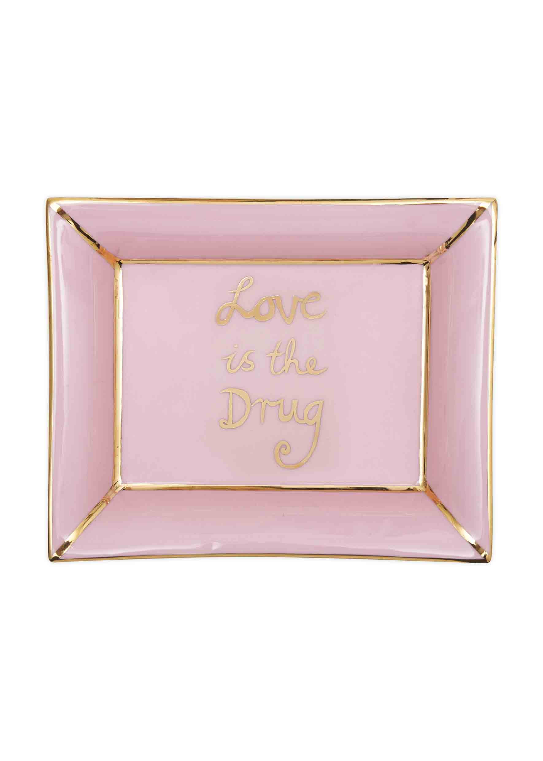 Love Is The Drug Trinket Tray | Bella Freud
