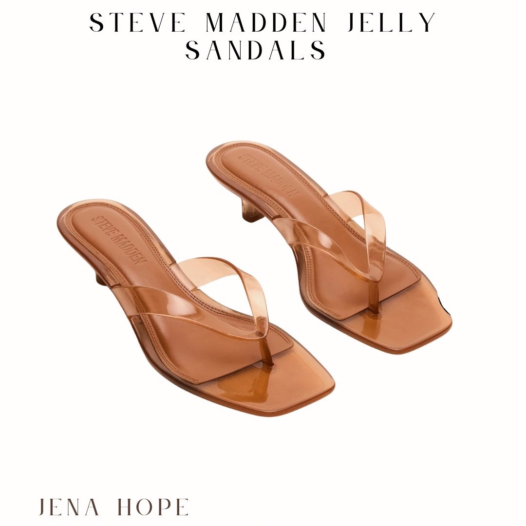 Obsessed with these nude jelly sandals with a heel! The perfect summer shoe! 

Summer sandals, jelly sandals 

#LTKShoeCrush #LTKFindsUnder100 #LTKStyleTip