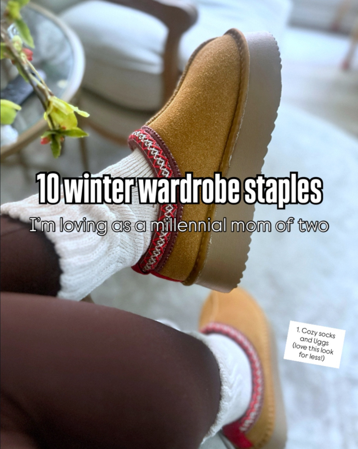 10 Winters wardrobe staples that I’m loving as a millennial mom of two

Winter activewear, sweater dress, UGGs, chunky cardigan, fur coat, wool coat, Mom’s style, matching set, sweatshirt, sweatsuit, Adidas, Nikes, leggings, outfit, fleece leggings, fleece tights

#LTKGiftGuide #LTKmomlife #LTKSeasonal