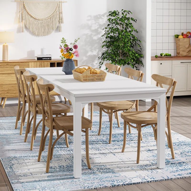 Frodeen Rectangular Large Long Dining Table | Wayfair North America