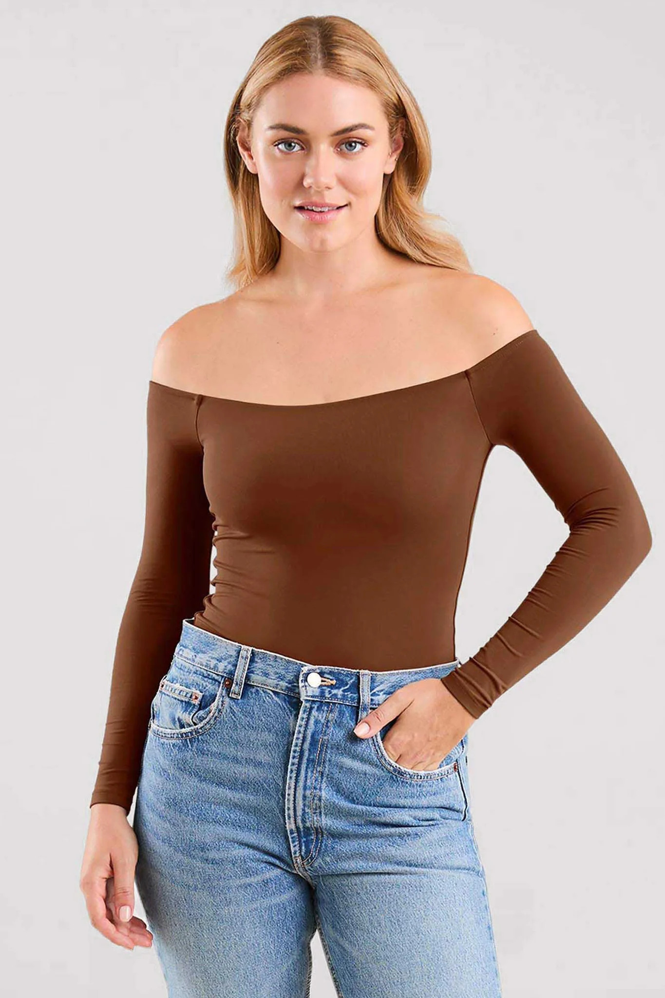 Off The Shoulder Bodysuit | nuuds