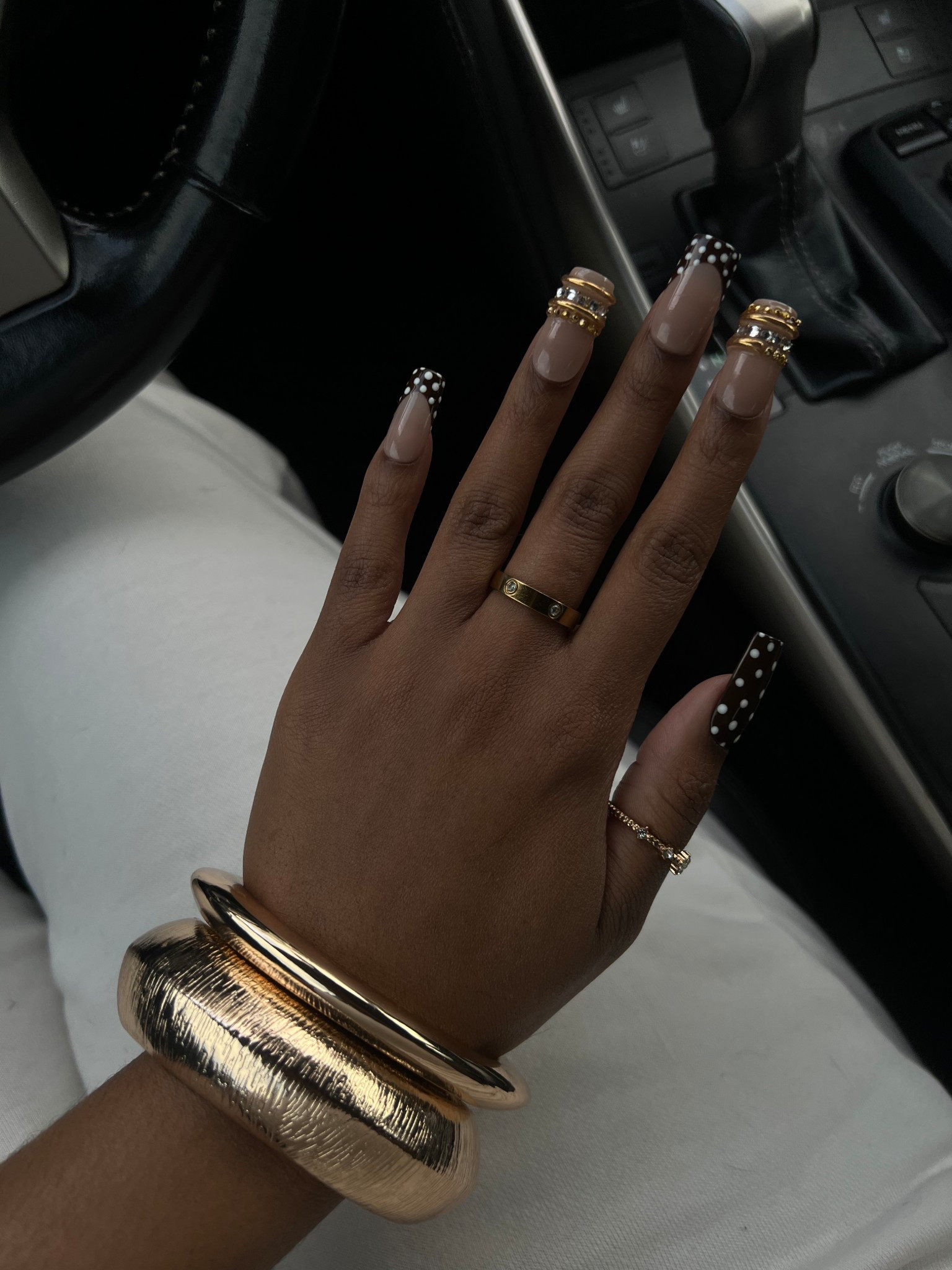 Walmart bangles under $20! 
You can grab a few of these and snack them for a unique look. I love to stack the gold ones together and add the marble bracelet when I need a bit of color.  

bangles, bracelet stack,, jewelry finds, affordable jewelry, everyday jewelry, bracelets

#LTKFindsUnder50 #LTKFindsUnder100 #LTKootd