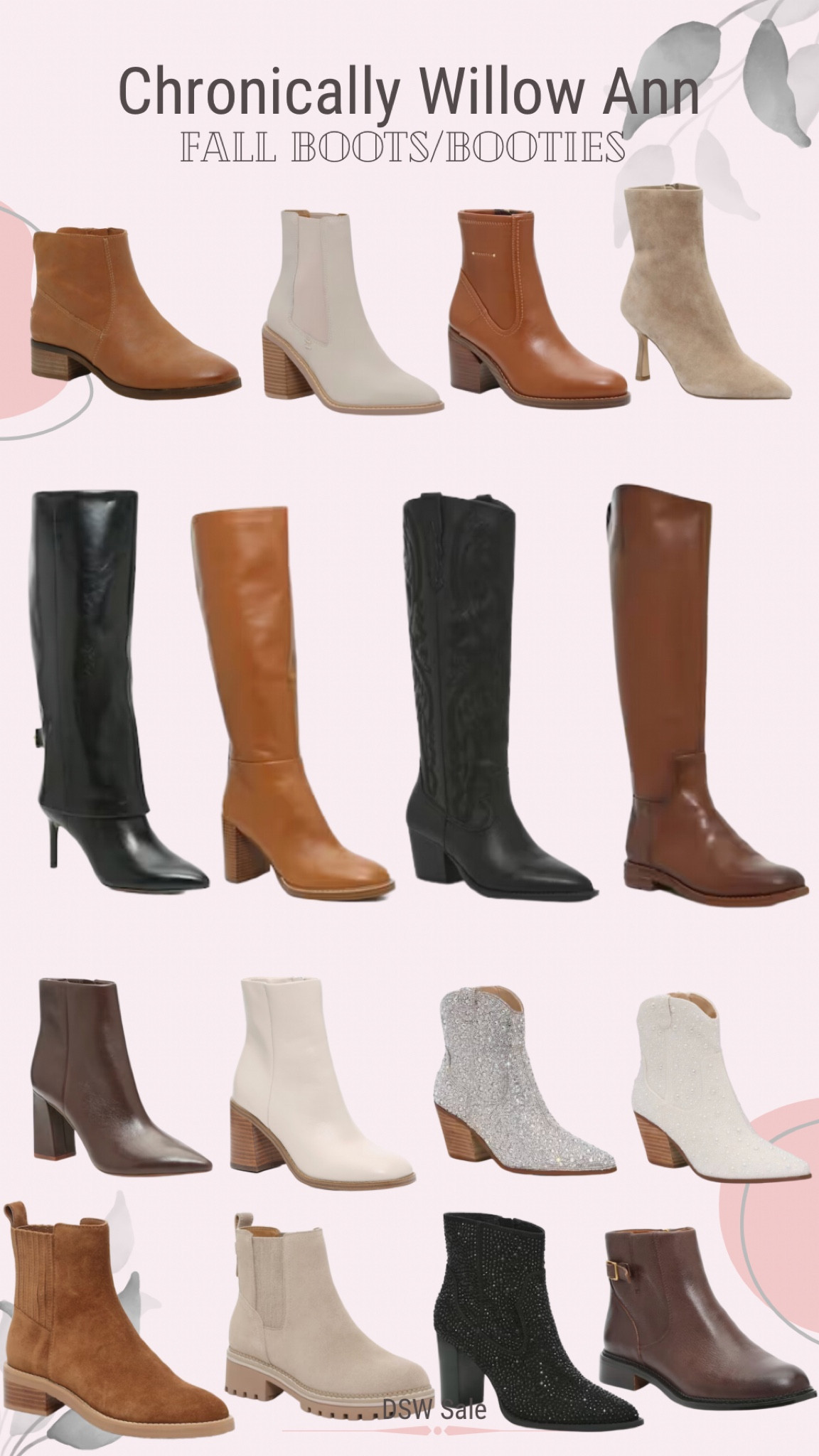The cutest fall boots and fall booties are on sale! These are up to
Half off and they are so elegant. Perfect for all the fall colors. I love the different styles and tones of each boot. Leather fall styled boots and booties. Great for fall, great for fall outfits

#LTKsalealert #LTKshoecrush #LTKSeasonal