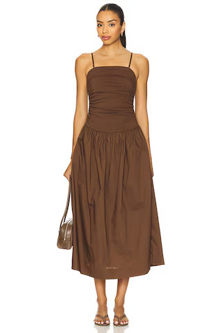 Never Fully Dressed Lola Dress in Chocolate from Revolve.com | Revolve Clothing (Global)