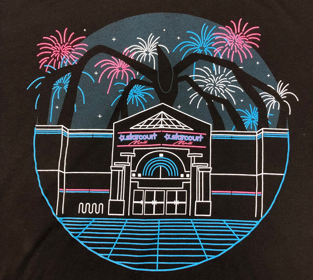 Starcourt Mall / Stranger Things Inspired T-shirt - Etsy | Etsy (US)