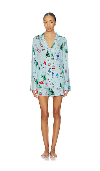 Favorite Pj Set in Slopes And Sips Jersey | Revolve Clothing (Global)