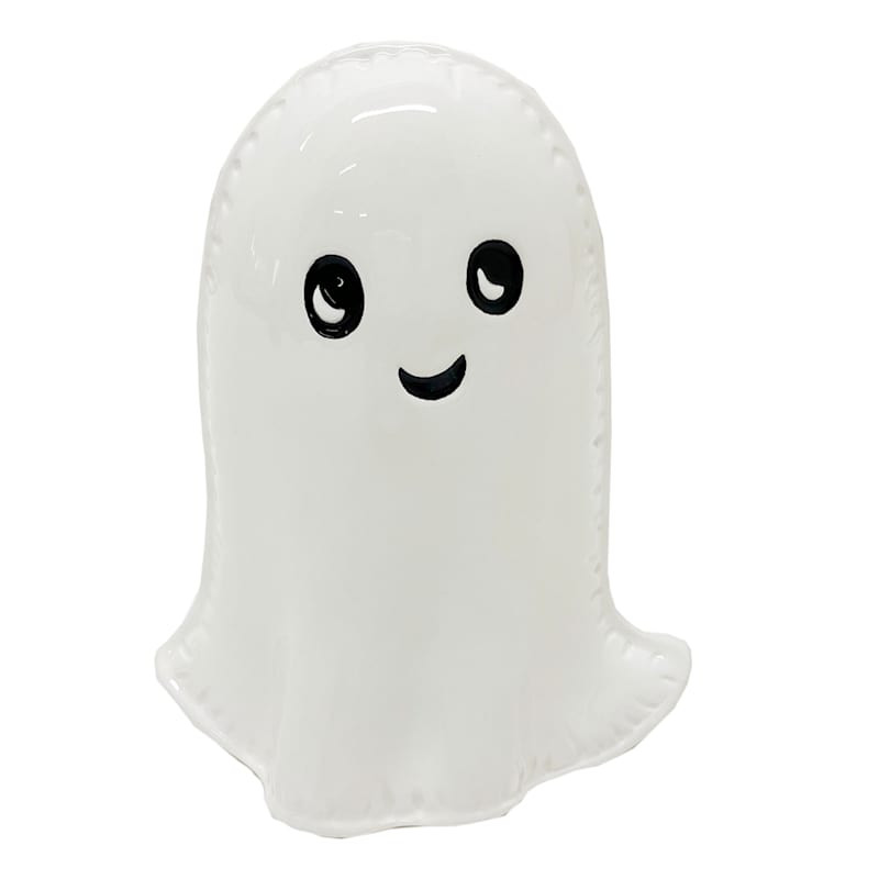Halloween Heroes Ceramic Ghost Decor, 6.7" | At Home