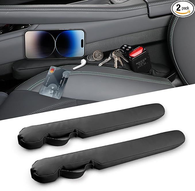 Homaupt Leather Car Seat Gap Filler Universal for Car Truck SUV to Block The Gap Between Seat and... | Amazon (US)