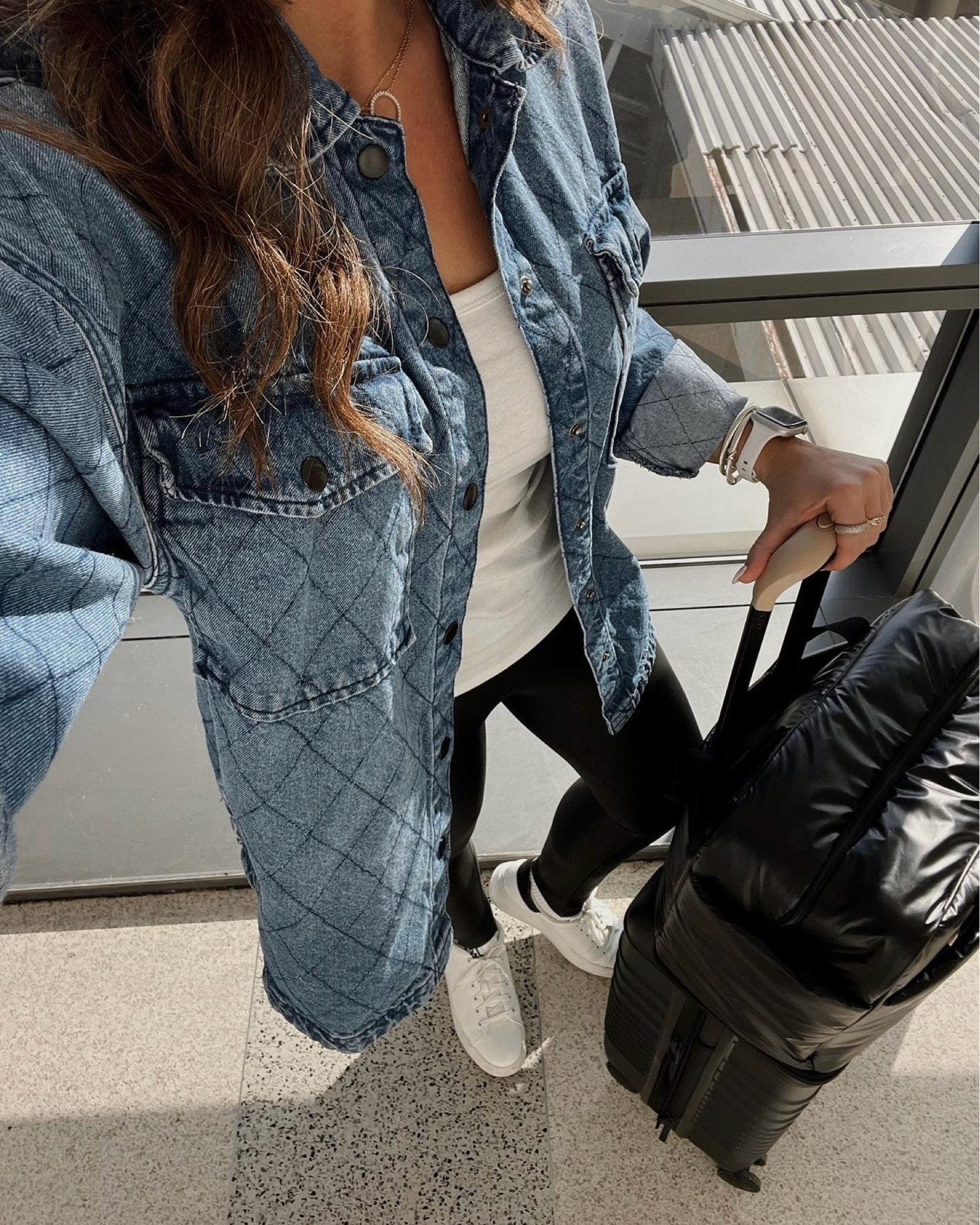 $26 WALMART denim shacket ☀️🍂 wear now, wear later! This denim shacket is back in stock at Walmart! Wearing a size small, it’s oversized on its own

Walmart shacket, shacket, denim shacket, Walmart jacket, Walmart style, Walmart fashion, Walmart outfit, fall outfit, fall fashion, Madison Payne 

#LTKTravel #LTKSeasonal #LTKStyleTip