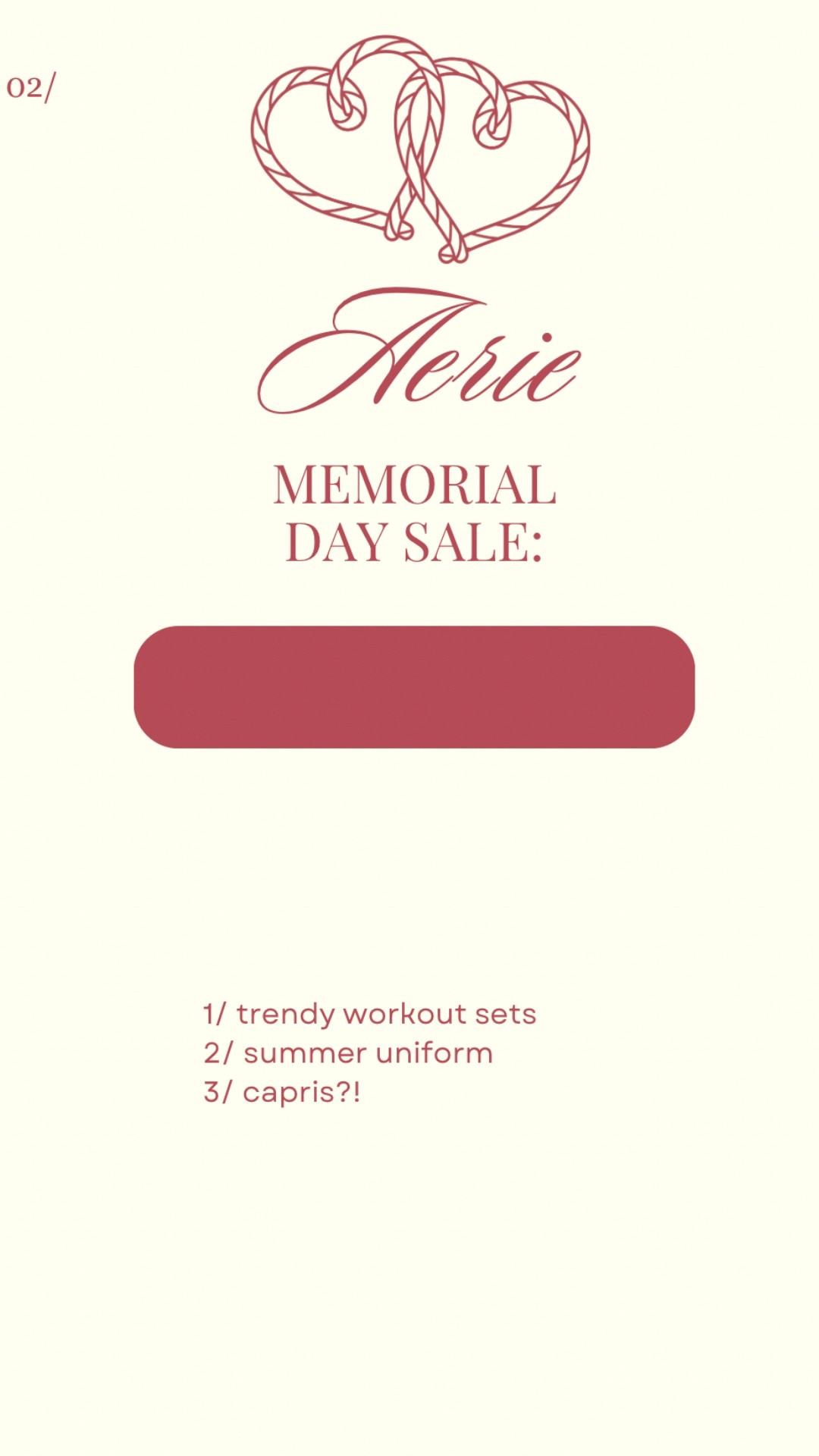 Browsed the entire Aerie Memorial Day Sale so you don’t have to 🤎rounded up the best of the best with my signature good taste 💌 These are the pieces worth snagging (and styling all summer). 

#LTKSaleAlert #LTKSummerEdit #LTKActive