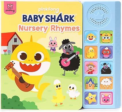 Pinkfong Baby Shark Nursery Rhymes Sound Book | Amazon (US)