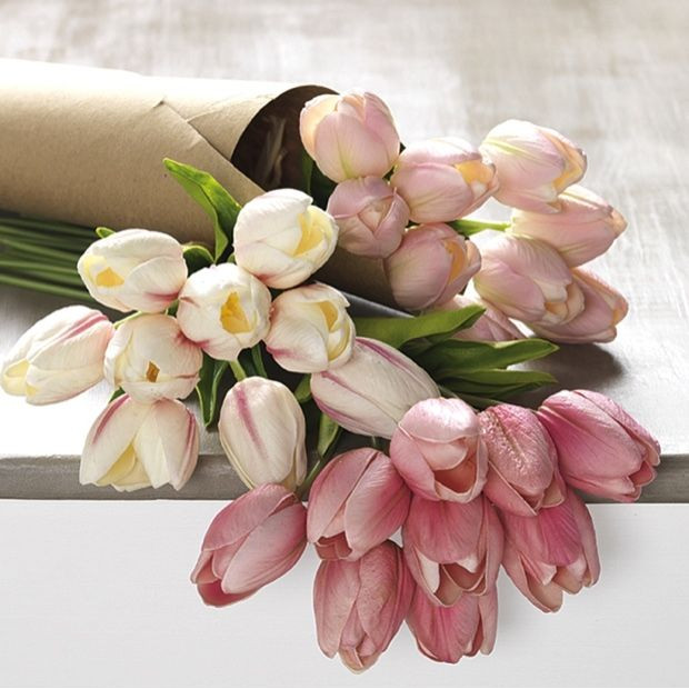Tulip 9 Stem Bundle Set of 3 | Antique Farm House