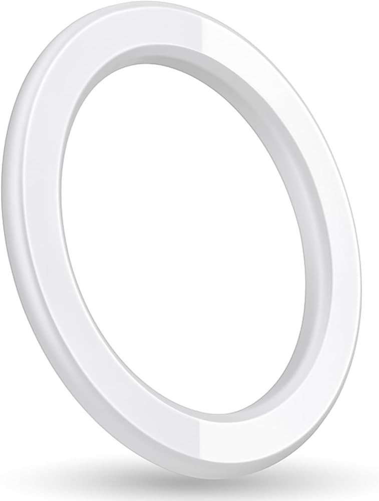 Magnetic Phone Wall Mount – Hands-Free Shower Mirror Holder & Car Sticker Stand, Compatible with iPhone 17 16 15 14 13 12 Pro Max Mini (White) | Amazon (US)