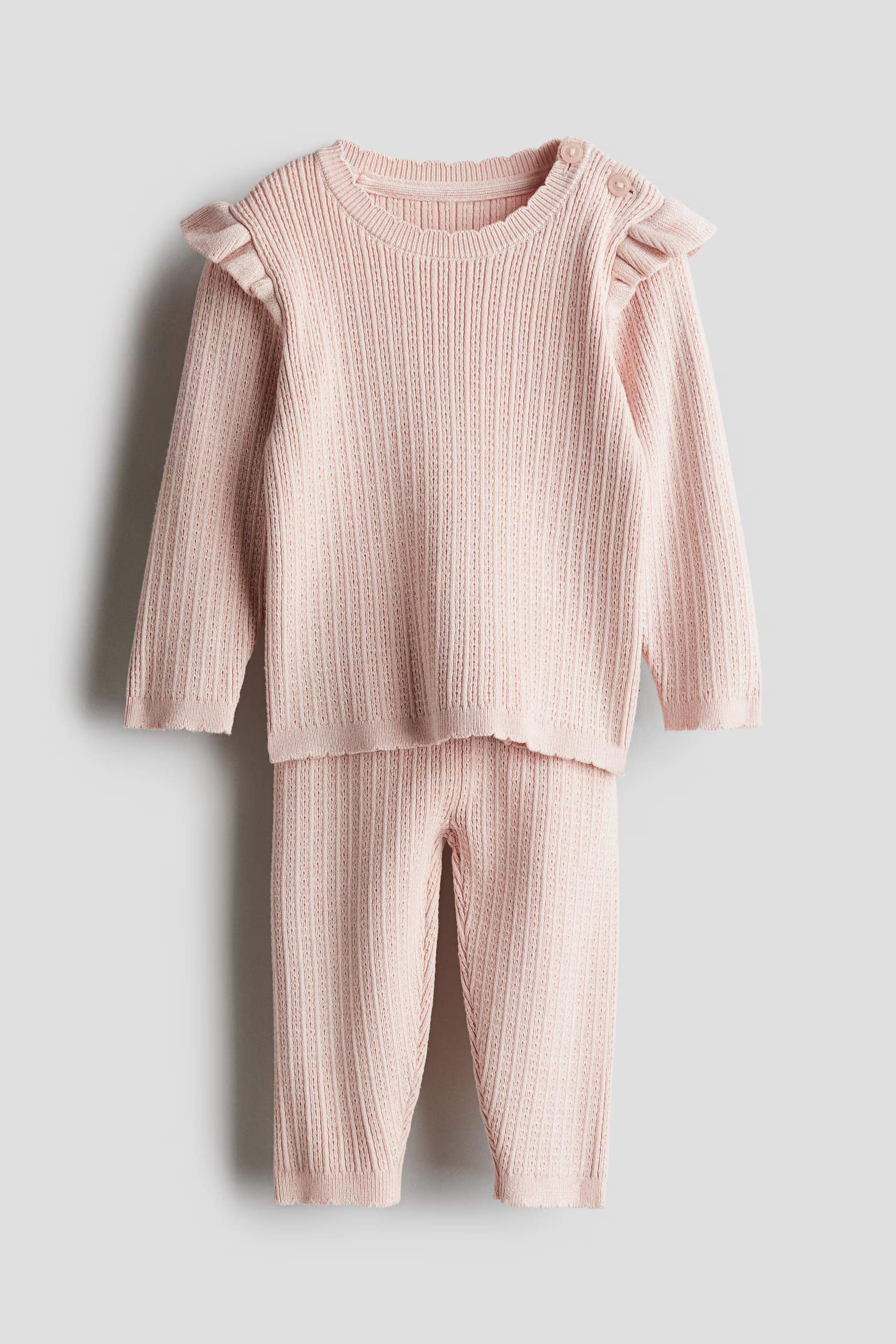 2-piece Pointelle-Knit Set | H&M (US + CA)