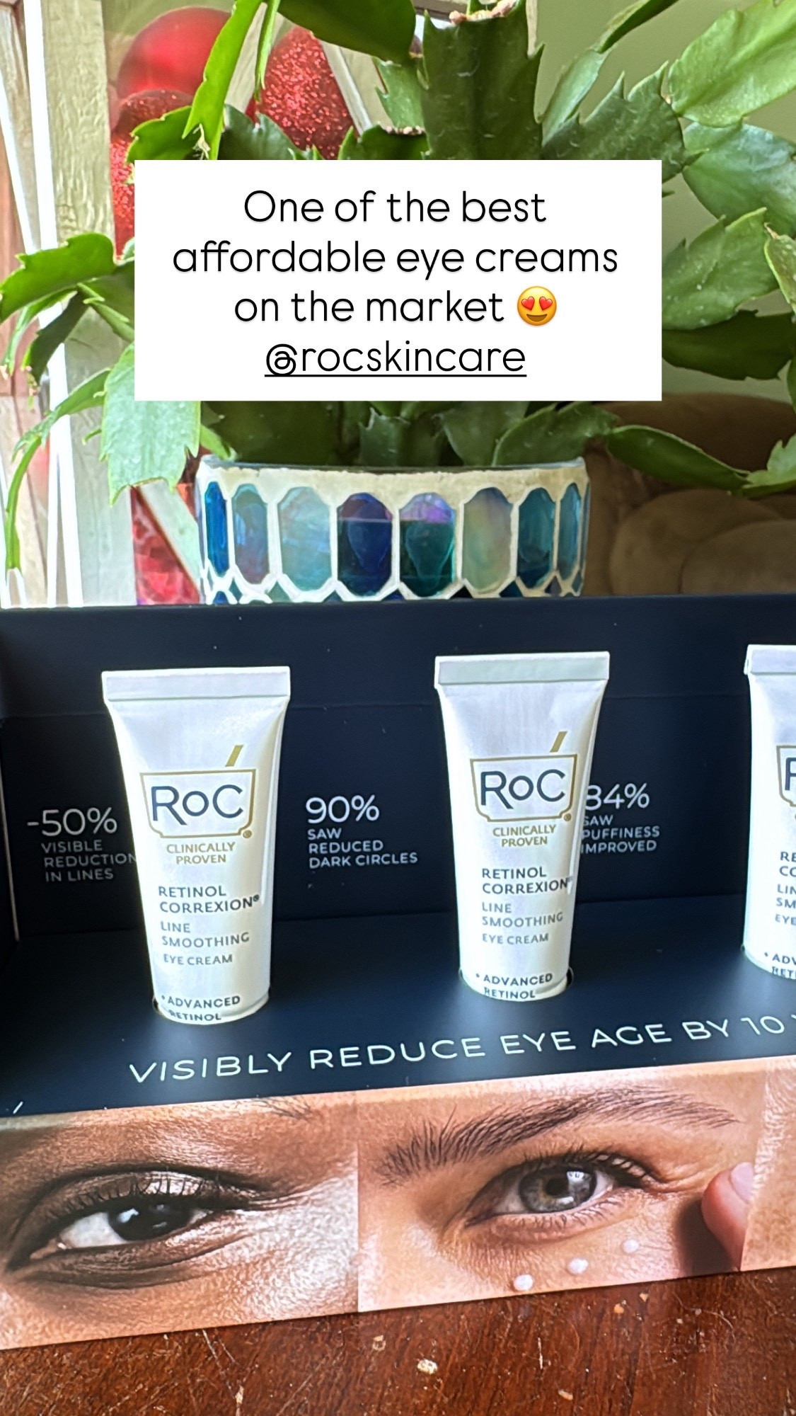One of the best affordable eye creams on the market 😍