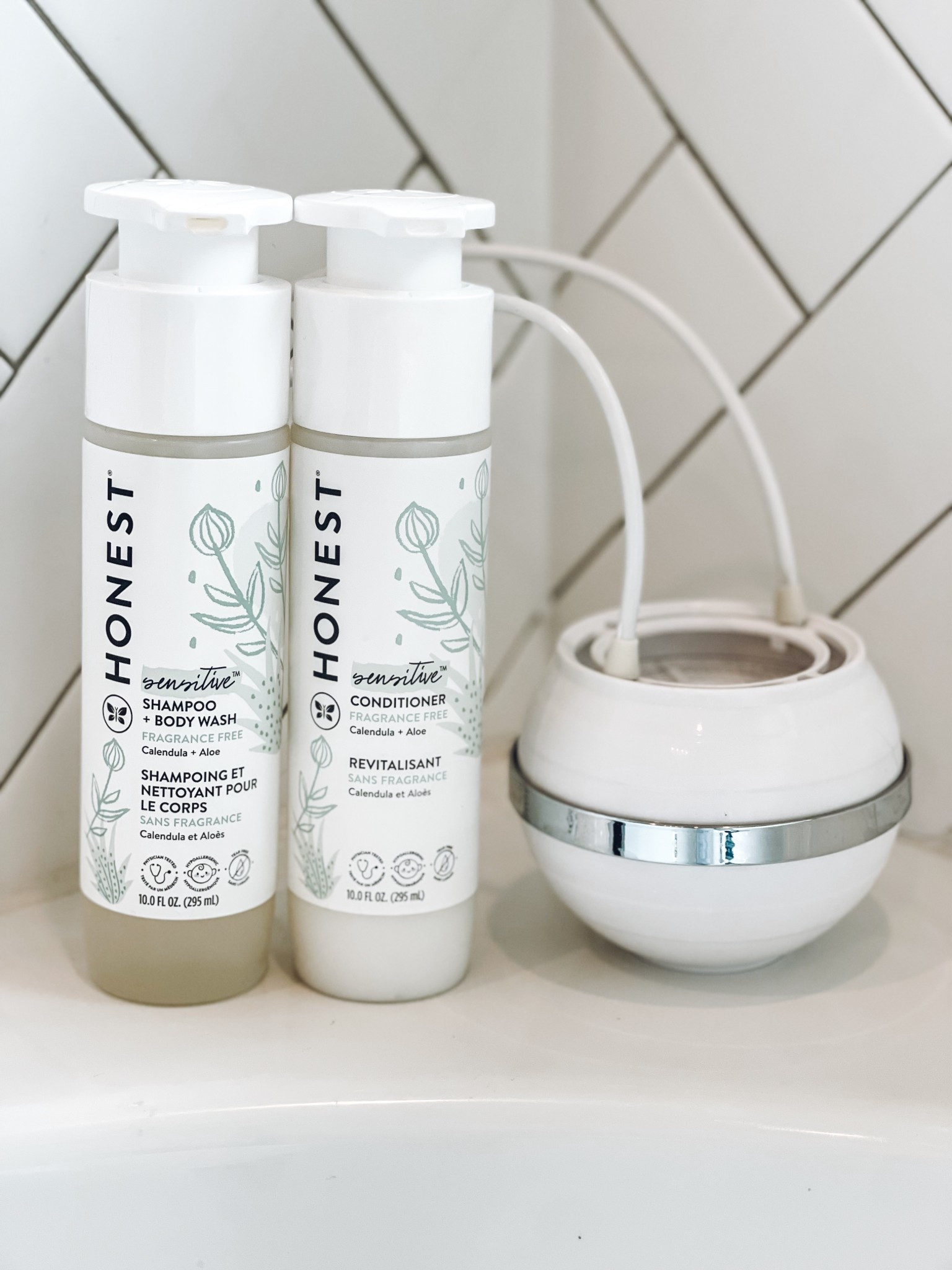 Ordered this filter for our bathtub in hopes of eliminating at least a little bit of the junk that comes into contact with our bodies! It hangs from the faucet + you just replace it every 6 months —that simple! It’s marked 31% off right now!! Also, the Honest unscented shampoo + conditioner is my favorite for our littles! 🛁

#LTKFamily #LTKKids #LTKSaleAlert