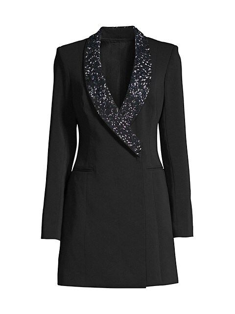 Austin Embellished-Lapel Blazer Dress | Saks Fifth Avenue