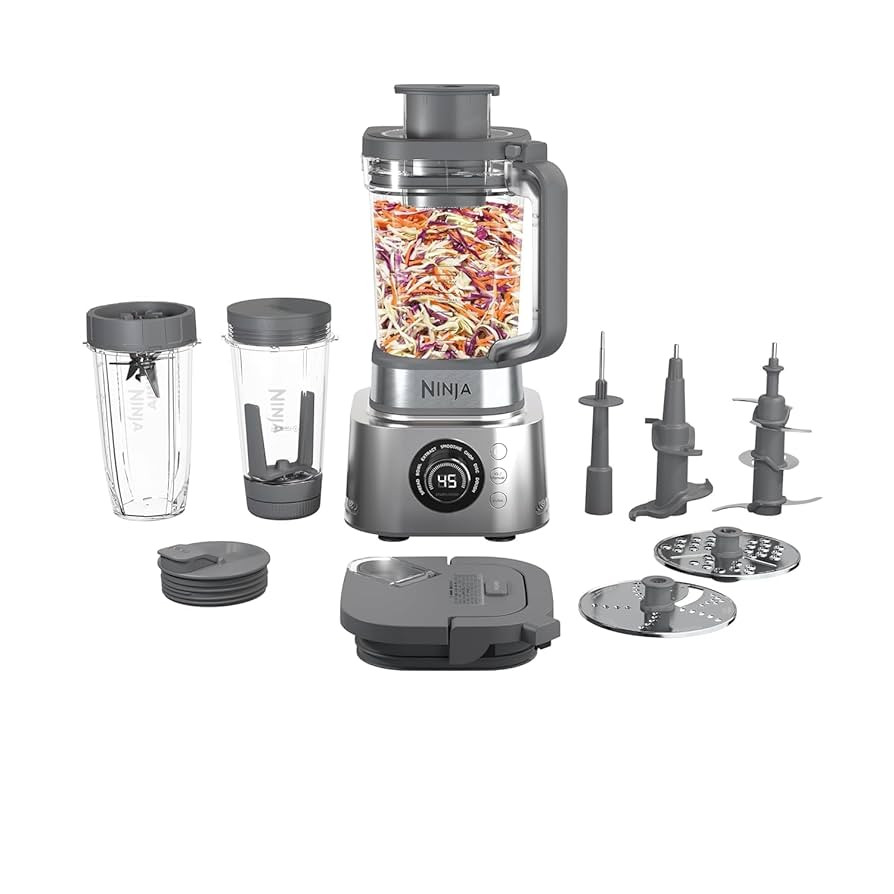 Ninja Blender & Food Processor Combo, Foodi Power Blender System for Smoothies, Bowls, Spreads & ... | Amazon (US)