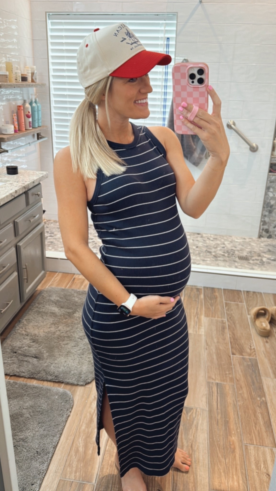 Bump friendly maxi dress! I’m wearing a medium. Comes in many colors 

#LTKBump #LTKSummerEdit #LTKFindsUnder50