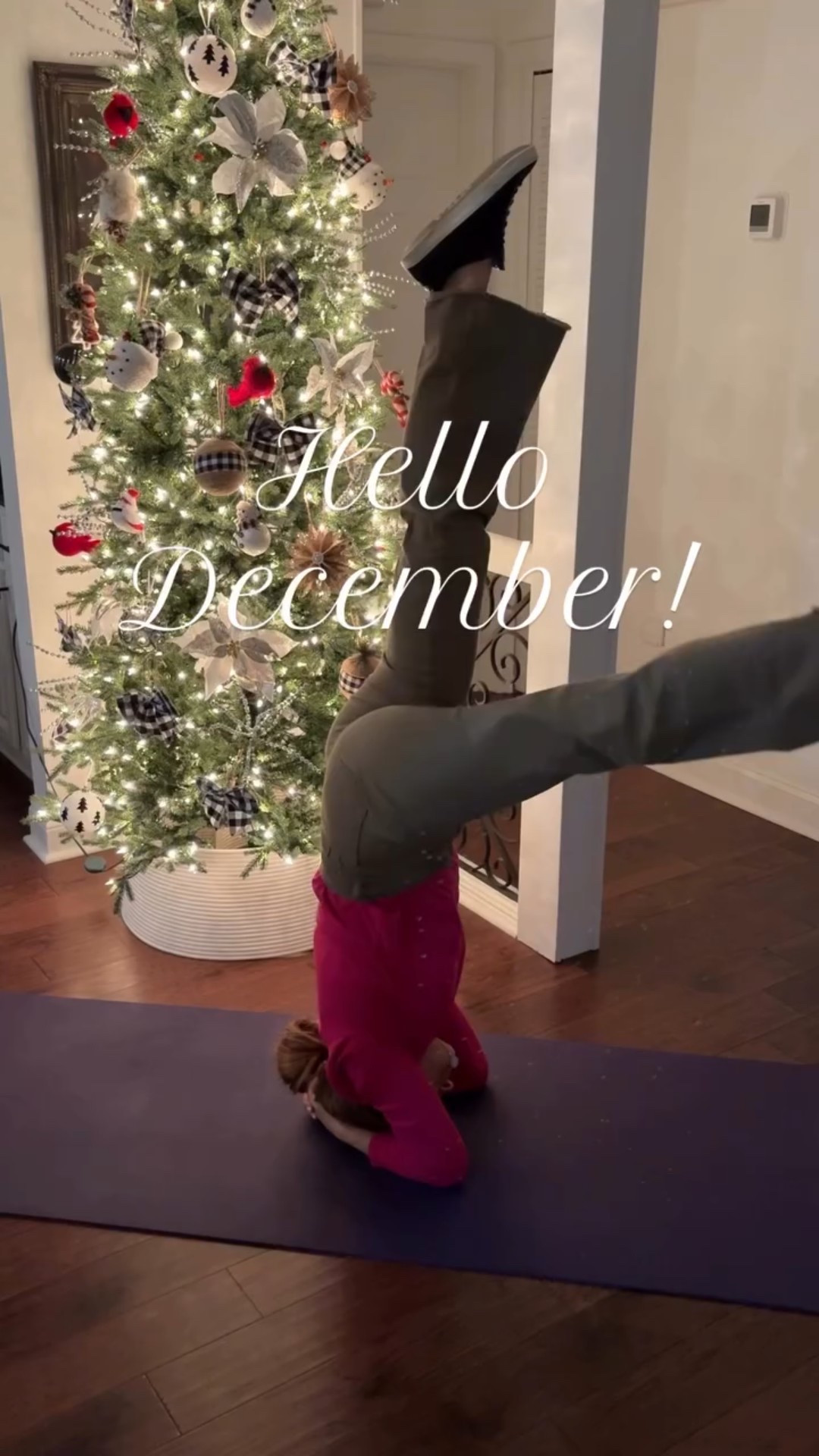 December is a season about keeping the vibes high—literally. Look at me, elevated.
This headstand journey has officially gone on location. Apparently all I need is twinkle lights and questionable balance. 🎄🙃
👉 Follow, share, and tag a friend — I’m pushing for 100K by the weekend! Let’s make it happen!
#DecemberVibes #HolidaySeason #FestiveFitness #HeadstandJourney #UpsideDownLife #BalanceTraining #YogaInspiration #FitnessReels #WellnessJourney #MindBodySoul #StrengthAndGrace #HighVibesOnly #InversionPractice #TreePoseButMakeItLiteral #HolidayMagic #GrowingTogether #RoadTo100K #Almost100K #FollowAlong #ShareTheJourney #CreatorsOfInstagram #ReelInspiration #WinterWellness