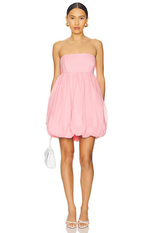 Bardot Benita Strapless Mini Dress in Petal Pink from Revolve.com | Revolve Clothing (Global)