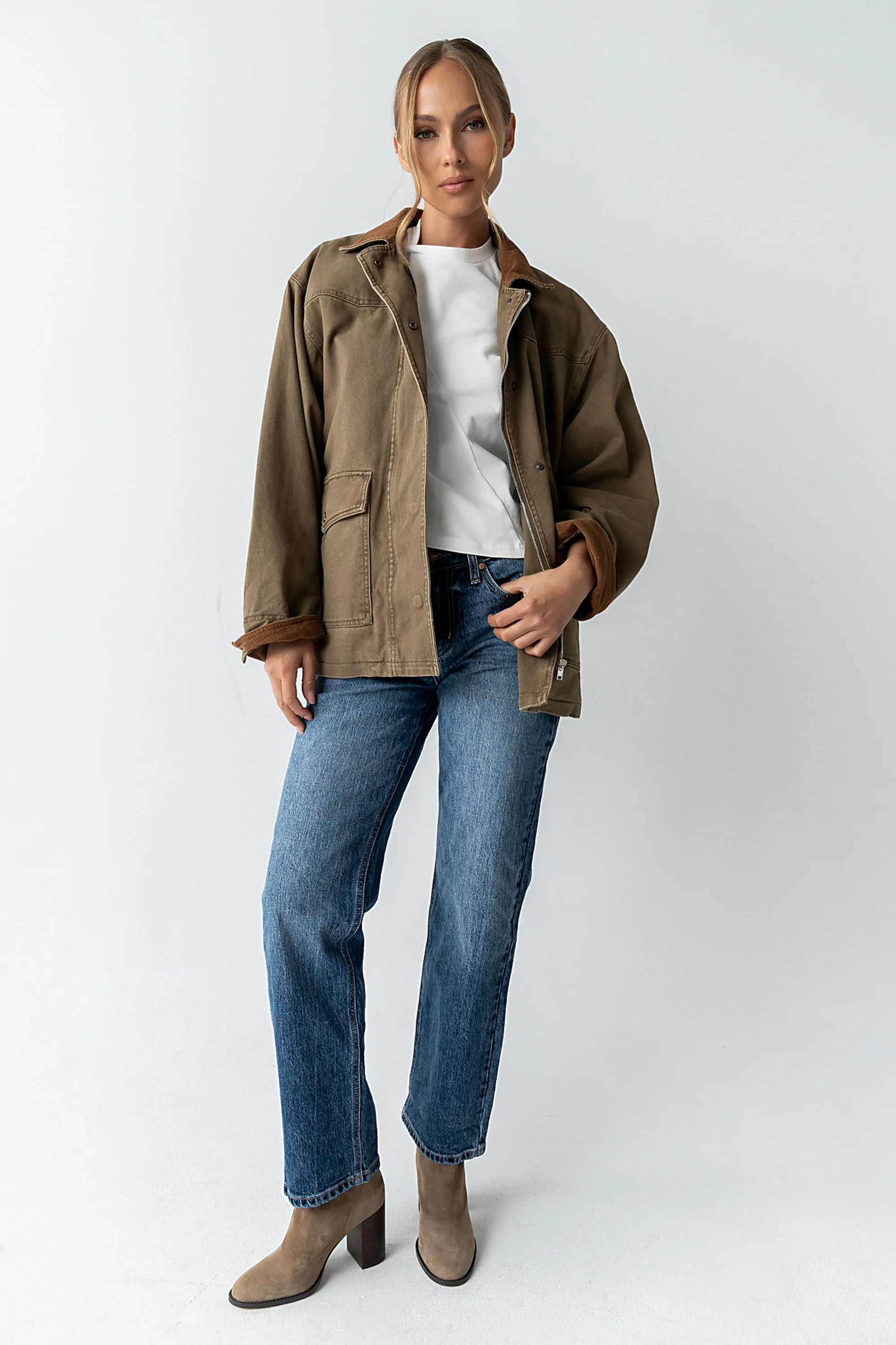 Mannie Oversized Chore Jacket | Böhme US