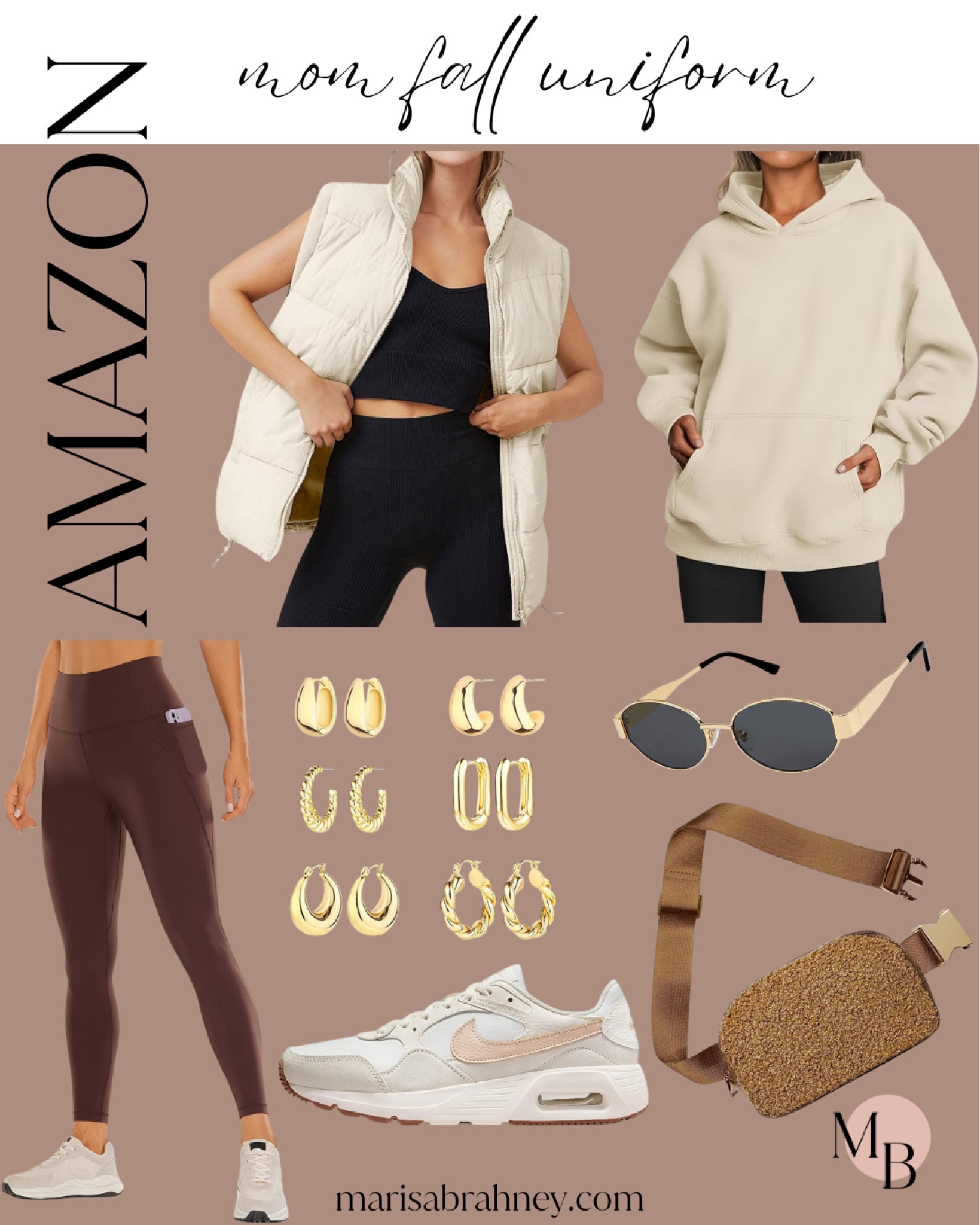 Mom fall uniform on repeat 🍂 I’ve been living in these cozy Amazon essentials this fall. From pickup to wfh life to the soccer field- this fall look is a perfect combo of cute, comfy and chic. #amazonstyle #styleover40 #momstyle #amazonessentials