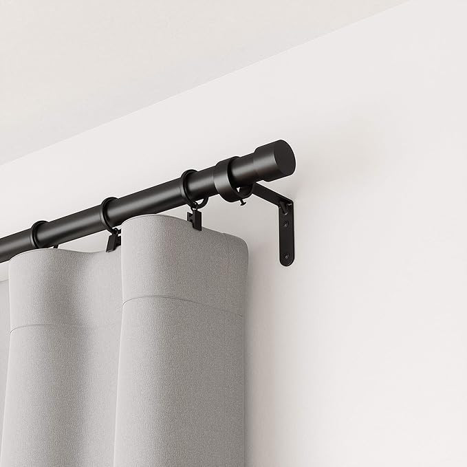 Umbra Cappa Curtain 1-Inch Drapery Rod, Includes 2 Matching Finials, Brackets & Hardware, 120 to ... | Amazon (US)