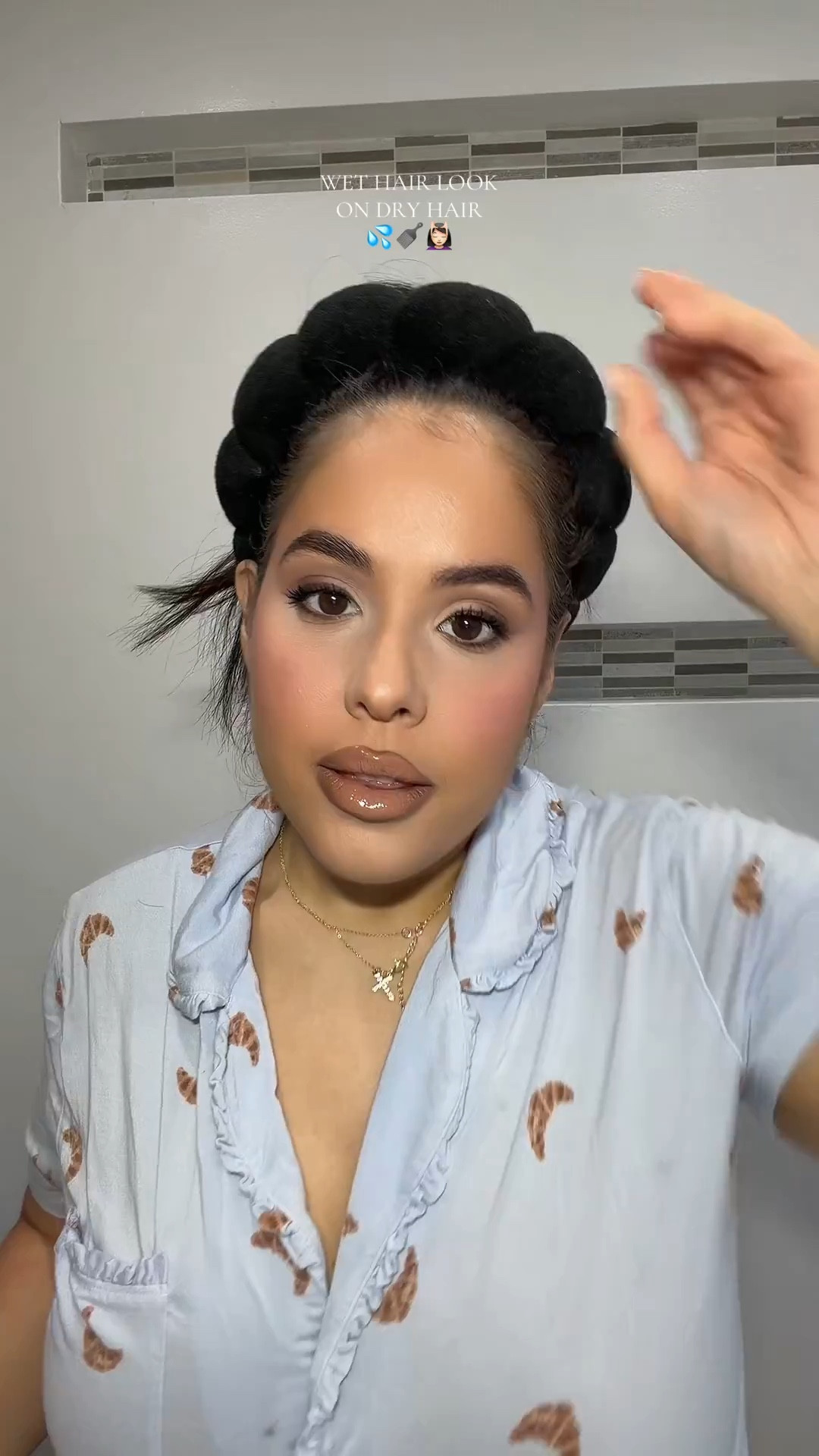 Wet hair look on dry hair! 


#LTKBeauty #LTKgrwm