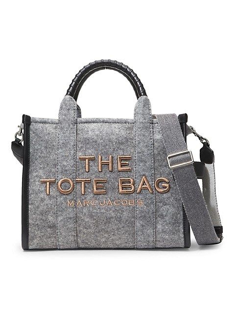 The Small Leather-Trim Traveler Tote | Saks Fifth Avenue