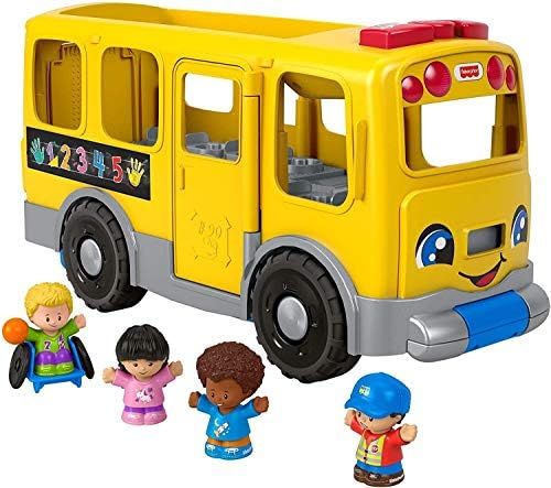 Fisher-Price Little People Big Yellow School Bus, Multicolor | Amazon (US)