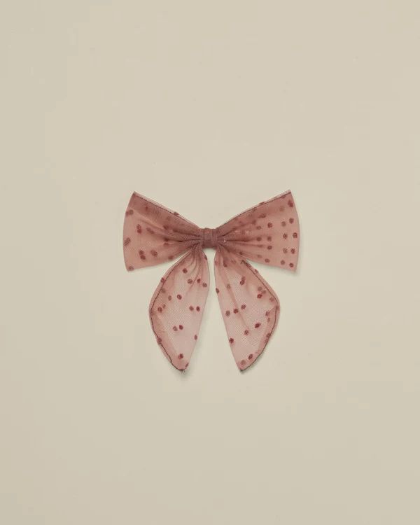 sailor bow | wine | Noralee