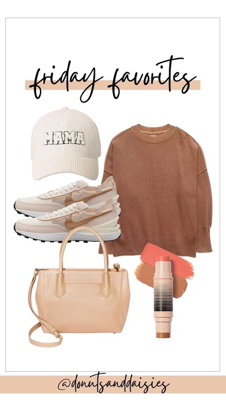 My Friday favorites! These items are perfect for everyday use! Love these Nike's and oversized sweater! 

#LTKFind #LTKSeasonal #LTKstyletip