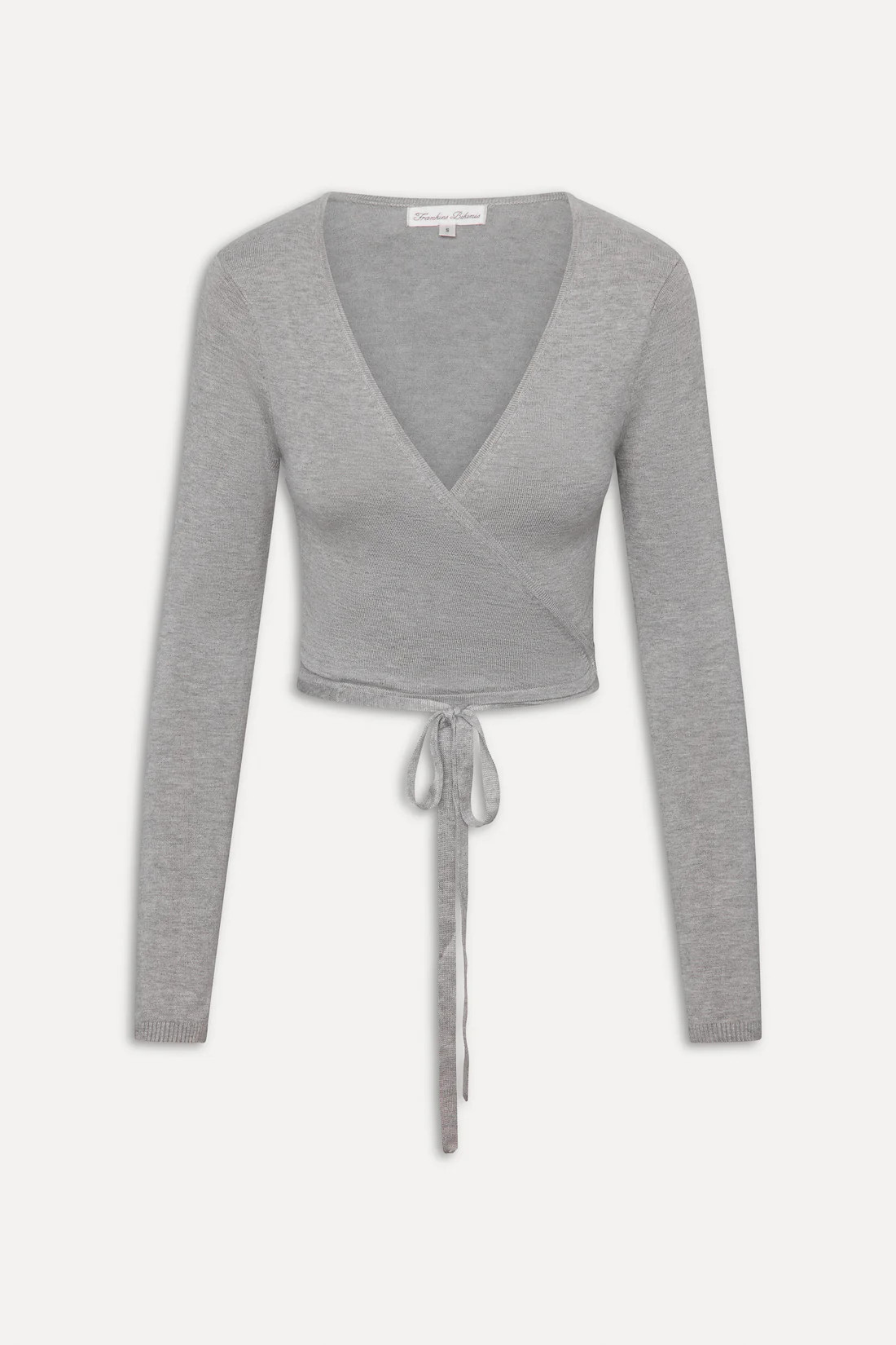 Whisper Long Sleeve Wrap Top | Frankies Bikinis